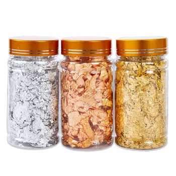 3 Colors Metallic Foil Flakes Sequins Glitters for Painting Arts Nail Art Foil Decorative Paper Resin Mold Fillings 
3 Colors Metallic Foil Flakes Sequins Glitters for Painting Arts Nail Art Foil Decorative Paper Resin Mold Fillings
