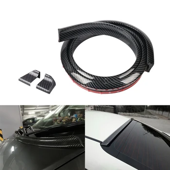 1.5M Car-Styling 5D Carbon Rubber Tail Spoiler Car Accessories Modification Punch-free Fixed Wing Universal Spoiler
1.5M Car-Styling 5D Carbon Rubber Tail Spoiler Car Accessories Modification Punch-free Fixed Wing Universal Spoiler