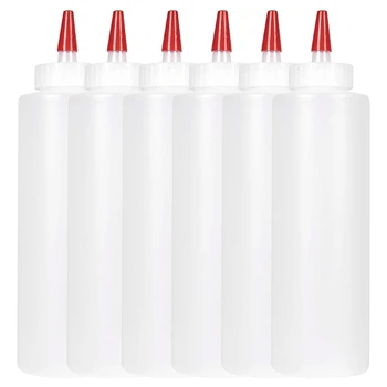 12PC Squeeze Squirt Condiment Bottles for Sauces - 16 Ounce - Perfect Containers for Ketchup, BBQ, Sauces, Syrup
12PC Squeeze Squirt Condiment Bottles for Sauces - 16 Ounce - Perfect Containers for Ketchup, BBQ, Sauces, Syrup