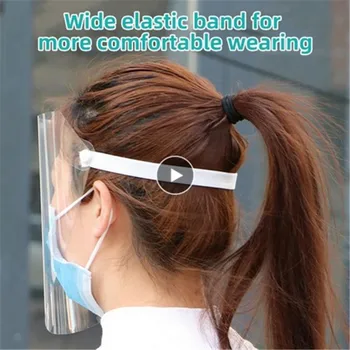 Transparent Anti Droplet Dust-proof Protect Full Face Covering Mask Visor Shield Practical Anti-fog mask For Adults Children 
Transparent Anti Droplet Dust-proof Protect Full Face Covering Mask Visor Shield Practical Anti-fog mask For Adults Children