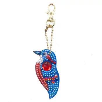 4Pcs DIY Toy The Bird 5D Diamond Animales Painting KeyRing Key Chain Pendant Gift
4Pcs DIY Toy The Bird 5D Diamond Animales Painting KeyRing Key Chain Pendant Gift