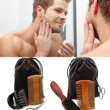 3 Piece Beard Comb Care Set Beard Comb Trimming Stainless Steel Template Tool Beard Type Comb Repair Tool 
3 Piece Beard Comb Care Set Beard Comb Trimming Stainless Steel Template Tool Beard Type Comb Repair Tool