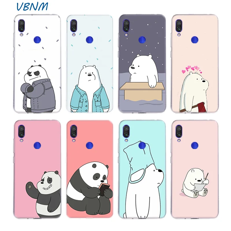 

Cute Cartoon We Bare Bears Panda Soft Case For Xiaomi Redmi Note 7 6 Pro 5 4 4X K20 7A S2 A1 A2 5A 6A Y3 Xiomi A3 9T 9 SE F1 S2