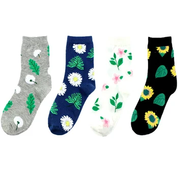 Cute Jacquard/Plants Flowers Pattern Printing Art Socks Women Dandelion/Sunflower Socks Fashion Soft Calcetines Sokken
Cute Jacquard/Plants Flowers Pattern Printing Art Socks Women Dandelion/Sunflower Socks Fashion Soft Calcetines Sokken