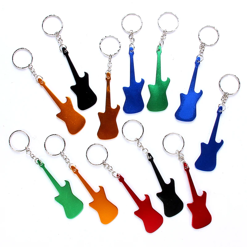 Outdoor EDC Multifunction Creative 12 Pcs Guitar Shaped Beer Opener Aluminum Alloy Bottle Opener Keychains Handy
Outdoor EDC Multifunction Creative 12 Pcs Guitar Shaped Beer Opener Aluminum Alloy Bottle Opener Keychains Handy