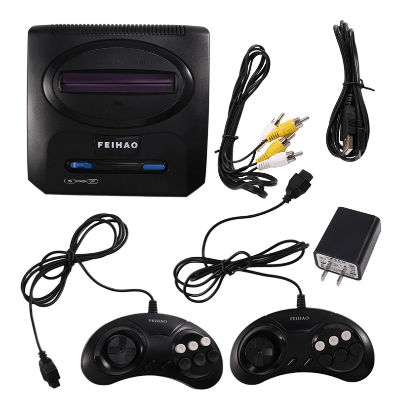 Classic Retro Video Game Console Game Player with Two Gamepads Suit for PAL/NTSC System
Classic Retro Video Game Console Game Player with Two Gamepads Suit for PAL/NTSC System