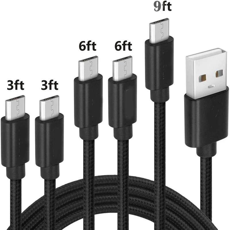 Durable Nylon Braided Cord Micro USB Cable Android Charging Charge and Data Sync Cable for Samsung S7 S6 Micro USB Devices Wire
Durable Nylon Braided Cord Micro USB Cable Android Charging Charge and Data Sync Cable for Samsung S7 S6 Micro USB Devices Wire