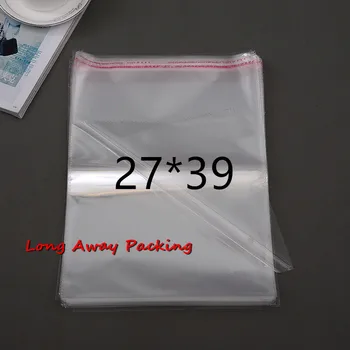 27*39 27*35+4 cm Clear Resealable Cellophane/BOPP/Poly Bags Transparent Opp Bag Packing Plastic Bags Self Adhesive Seal
27*39 27*35+4 cm Clear Resealable Cellophane/BOPP/Poly Bags Transparent Opp Bag Packing Plastic Bags Self Adhesive Seal