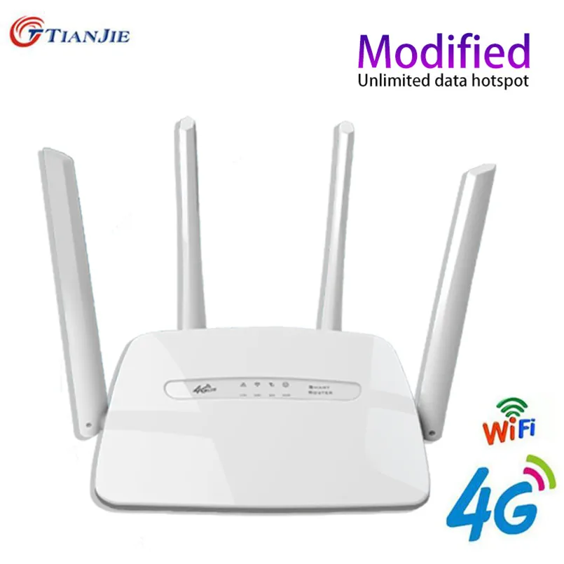 RJ45 port Hotspot Antenna Gateway CPE 300mbps Unlocked Router Sim-Card-Slot Hotspot Wi Fi Portable Wireless LTE 3G 4G
RJ45 port Hotspot Antenna Gateway CPE 300mbps Unlocked Router Sim-Card-Slot Hotspot Wi Fi Portable Wireless LTE 3G 4G