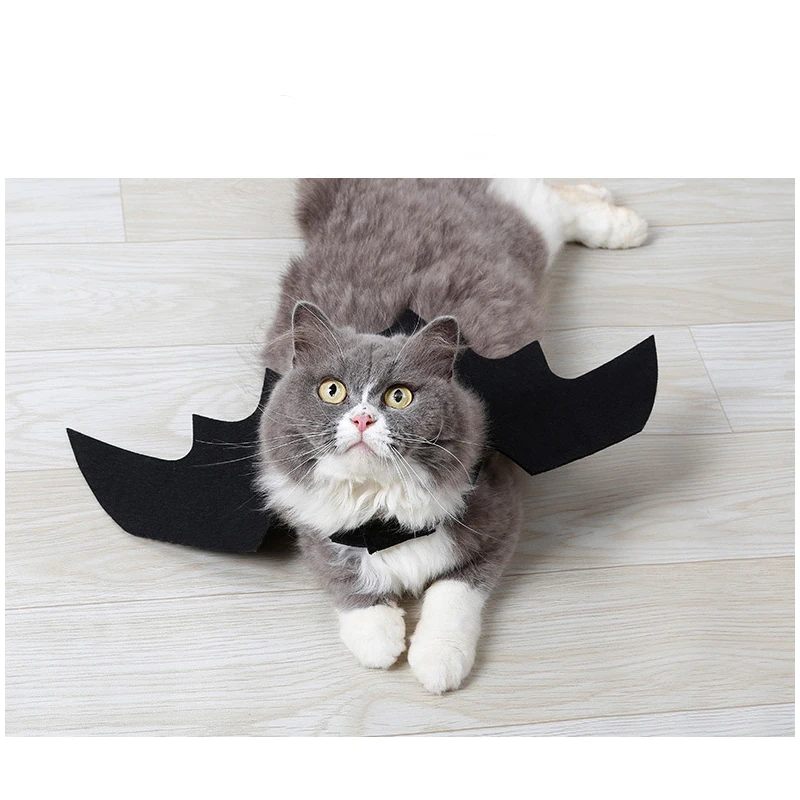 Halloween Bat Wings Vampire Pet Dog Cat Funny Costumes Harness Clothes Festival Party Fancy Dress For Dogs Cats Y100
Halloween Bat Wings Vampire Pet Dog Cat Funny Costumes Harness Clothes Festival Party Fancy Dress For Dogs Cats Y100