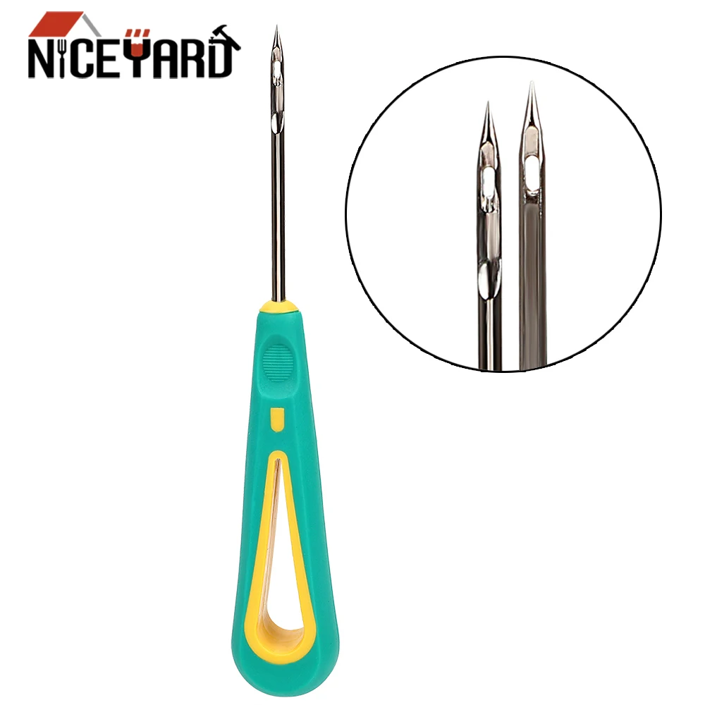 NICEYARD Leathercraft Needle Tool Kit Canvas Leather Sewing Shoes Manual Repair Tool Leather Craft Sewing Supplies
NICEYARD Leathercraft Needle Tool Kit Canvas Leather Sewing Shoes Manual Repair Tool Leather Craft Sewing Supplies