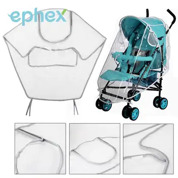 Ephex Foldable EVA Parachute Trolley Newborn Stroller Rain Cover Transparent Waterproof Baby Stroller Rain Cover Creative
Ephex Foldable EVA Parachute Trolley Newborn Stroller Rain Cover Transparent Waterproof Baby Stroller Rain Cover Creative