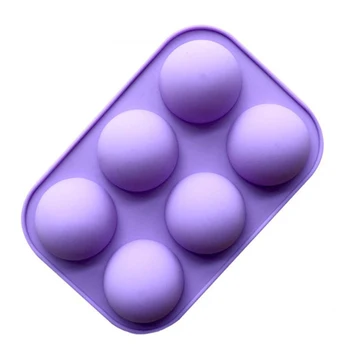 Half Sphere Silicone Soap Molds Bakeware Cake Decorating Tools Pudding Jelly Chocolate Fondant Mould Ball Shape Biscuit Tool
Half Sphere Silicone Soap Molds Bakeware Cake Decorating Tools Pudding Jelly Chocolate Fondant Mould Ball Shape Biscuit Tool
