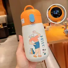 Portable Stainless Steel Vacuum Cup Cartoon Smart Thermos Bottle Student High-value Hot Water Cup Direct Sale Can Be Wholesale
Portable Stainless Steel Vacuum Cup Cartoon Smart Thermos Bottle Student High-value Hot Water Cup Direct Sale Can Be Wholesale