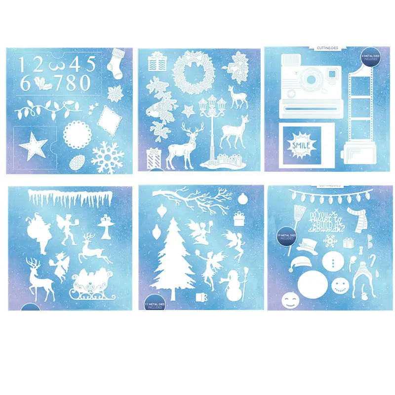 Christmas Gift Reindeer Angels Metal Cutting dies 2019 new Craft Dies for Embossing Paper Card making Scrapbooking Decoration
Christmas Gift Reindeer Angels Metal Cutting dies 2019 new Craft Dies for Embossing Paper Card making Scrapbooking Decoration