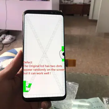 With Defect Original S8+ lcd For Samsung S8 Plus S8Plus G955 SM-G9550 G955F G955D LCD Display + Touch Screen Digitizer Assembly
With Defect Original S8+ lcd For Samsung S8 Plus S8Plus G955 SM-G9550 G955F G955D LCD Display + Touch Screen Digitizer Assembly