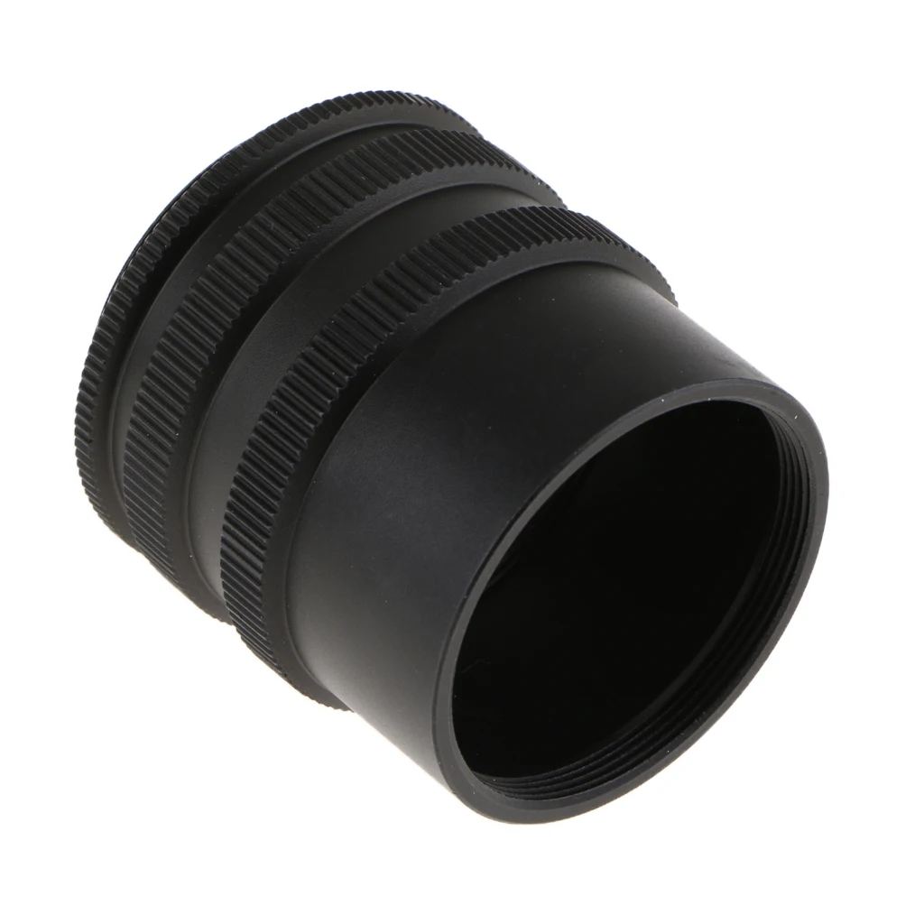 Metal Macro Extension Tube Ring For M42 42mm Screw Mount Camera Lens Adapter 3 Rings Set - Black Metal Macro Extension Tube Ring For M42 42mm Screw Mount Camera Lens Adapter 3 Rings Set - Black