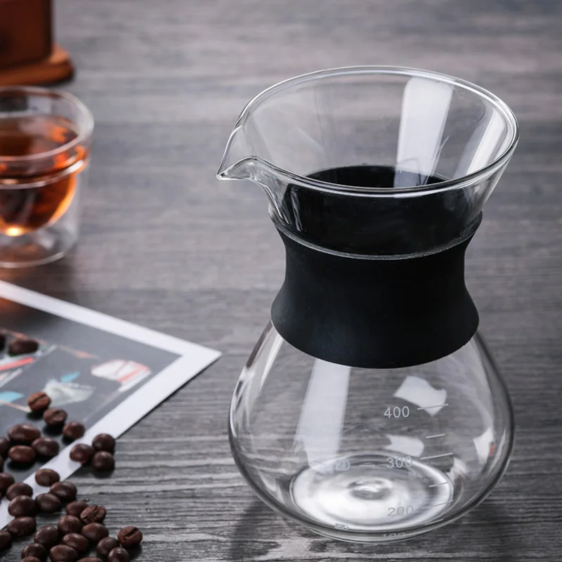 Glass Coffee Dripper Kettle Tea Pot with Stainless Steel Filter Scale Heat Resistant Espresso Maker Barista Percolator Moka Pots
Glass Coffee Dripper Kettle Tea Pot with Stainless Steel Filter Scale Heat Resistant Espresso Maker Barista Percolator Moka Pots