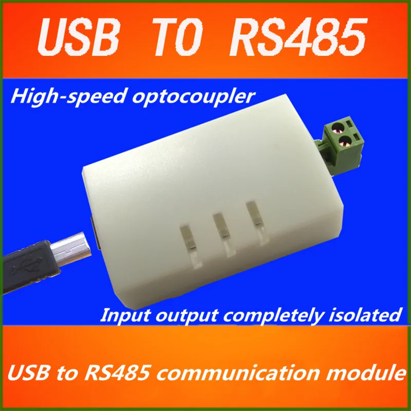 USB to RS485 Communication Module Isolated High-speed Serial Communication Transmission Supporting Module
USB to RS485 Communication Module Isolated High-speed Serial Communication Transmission Supporting Module