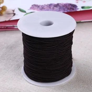 Newest 100m 1mm Round Elastic Cord String Thread Band Rope Beading Macrame DIY Crafts
Newest 100m 1mm Round Elastic Cord String Thread Band Rope Beading Macrame DIY Crafts