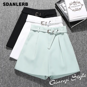 High Waist Hot Pants Women Spring and Summer 2020 New Style Wide Leg All-match Fashion Outer Wear Hot Pants Short Trousers 
High Waist Hot Pants Women Spring and Summer 2020 New Style Wide Leg All-match Fashion Outer Wear Hot Pants Short Trousers