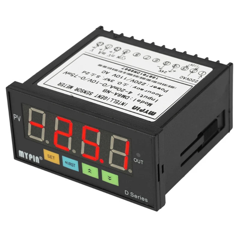 BMBY-mypin Digital Sensor Meter Multi-Functional Intelligent Led Display 0-75Mv/4-20Ma/0-10V Input
BMBY-mypin Digital Sensor Meter Multi-Functional Intelligent Led Display 0-75Mv/4-20Ma/0-10V Input