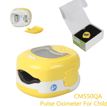 

Contec CMS50QA Pediatric Baby Heart Rate Children Fingertip Pulse Oxygen Blood SPO2 pediatric Oximeter Monitor Oximetro Home