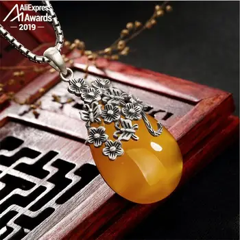 Big S925 Sterling Silver Israel Amber Waterdrop Flower Pedants Artisan Baltic health rich lithuania Chalcedony Yellow
Big S925 Sterling Silver Israel Amber Waterdrop Flower Pedants Artisan Baltic health rich lithuania Chalcedony Yellow