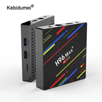 Wifi smart TV BOX H96 Max+ Media Player Bluetooth 4.0 2.4/5G RK3328 Quad Core for for Android 9.0 TV BOX 4K H96 MAX Plus
Wifi smart TV BOX H96 Max+ Media Player Bluetooth 4.0 2.4/5G RK3328 Quad Core for for Android 9.0 TV BOX 4K H96 MAX Plus