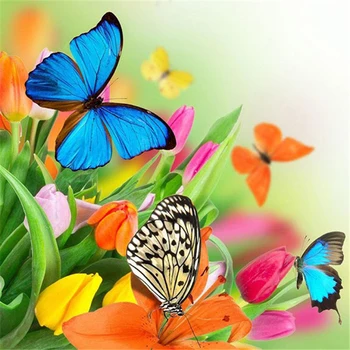 5D DIY Diamond Painting Cross-stitch "Flowers&Butterfly" Crystal Needlework Full Square Diamond Embroidery Paintings Mosaic
5D DIY Diamond Painting Cross-stitch "Flowers&Butterfly" Crystal Needlework Full Square Diamond Embroidery Paintings Mosaic