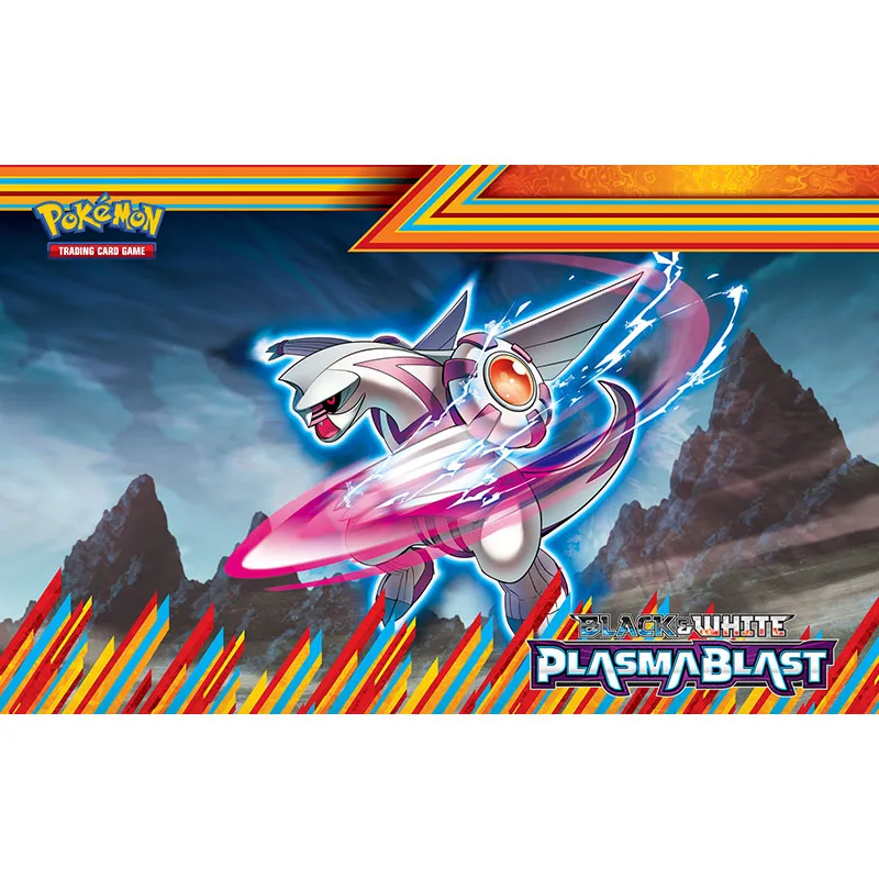 Takara Tomy Pokemon Playmats Plasma Blast Palkia TCG Table Game Mat Antislip Monster Pattern Pad Toys Children Gifts
Takara Tomy Pokemon Playmats Plasma Blast Palkia TCG Table Game Mat Antislip Monster Pattern Pad Toys Children Gifts