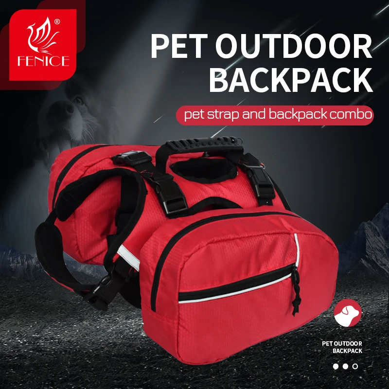 Fenice Professional Reflective Pet Dog Backpack Outdoor Multi-functional Removable Two-in-one Dog Waterproof Bag
Fenice Professional Reflective Pet Dog Backpack Outdoor Multi-functional Removable Two-in-one Dog Waterproof Bag