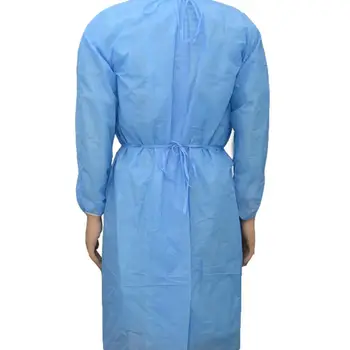 10PCS Non-woven Security Protection Suit Disposable Isolation Gown Bandage Coveralls Surgical Gown Dust-proof Isolation Clothes
10PCS Non-woven Security Protection Suit Disposable Isolation Gown Bandage Coveralls Surgical Gown Dust-proof Isolation Clothes