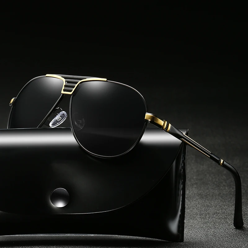 Metal Polarized Sunglasses Driving Men Women Brand Designer Glasses Fashion Eyewear 100% UV Protection
Metal Polarized Sunglasses Driving Men Women Brand Designer Glasses Fashion Eyewear 100% UV Protection