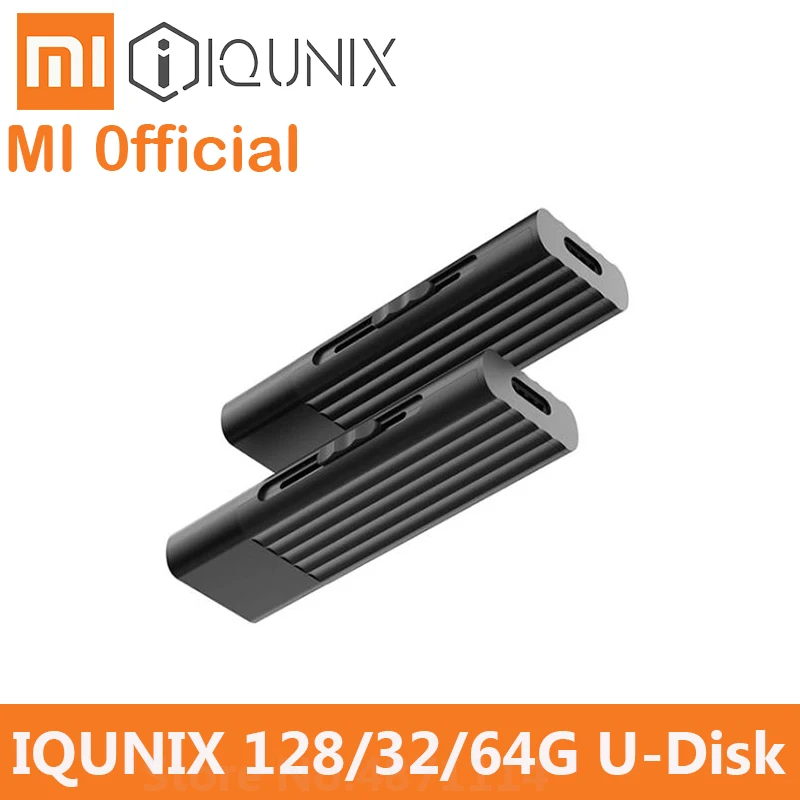 Xiaomi Youpin IQUNIX U-Disk USB Flash Type-C Drive Dual 128/32/64 GB Interface 220M Sliding for Phone Tablet PC MAC U Disk
Xiaomi Youpin IQUNIX U-Disk USB Flash Type-C Drive Dual 128/32/64 GB Interface 220M Sliding for Phone Tablet PC MAC U Disk
