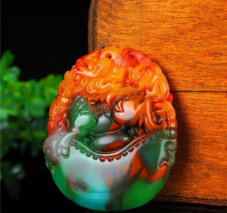 Natural colorful green jade pendant hand-carved art jade pendants brand men women jade jewelry jade necklace
Natural colorful green jade pendant hand-carved art jade pendants brand men women jade jewelry jade necklace