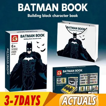 IN Stock Batmaned Movie 2430PCS Character Book Collector Edition Model Building Block Children Assemble Brick Toy 13002 Figures
IN Stock Batmaned Movie 2430PCS Character Book Collector Edition Model Building Block Children Assemble Brick Toy 13002 Figures