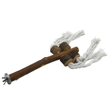 1PC Cotton Rope Natural Handmade Safe Bird Perch Wood Stand Toy Branch Parrot Cage Toy
1PC Cotton Rope Natural Handmade Safe Bird Perch Wood Stand Toy Branch Parrot Cage Toy