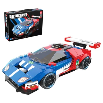 348Pcs Static Professional Racing Car Bricks DIY Sports Car Model Building Kit Small Particle Vehicle Toy Children Gift - Blue
348Pcs Static Professional Racing Car Bricks DIY Sports Car Model Building Kit Small Particle Vehicle Toy Children Gift - Blue
