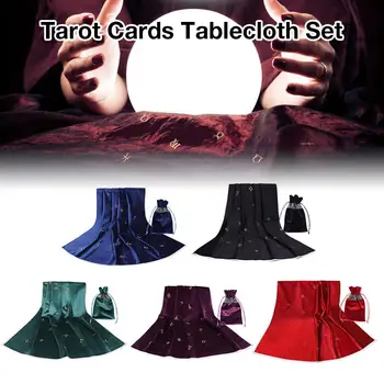 2pcs/set Tarot Tablecloth High-grade Thick Tarot Divination Cards Table Cloth For Magicians Daily Board Games 64x64CM
2pcs/set Tarot Tablecloth High-grade Thick Tarot Divination Cards Table Cloth For Magicians Daily Board Games 64x64CM