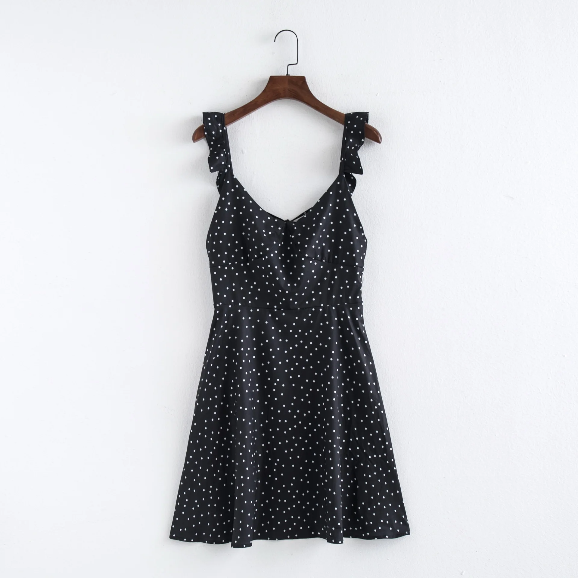 2018 Spring And Summer Europe And America Women's Dress Digital Printing Polka Dot Lace-up Dress Short Skirt 8887
2018 Spring And Summer Europe And America Women's Dress Digital Printing Polka Dot Lace-up Dress Short Skirt 8887
