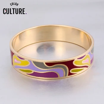 New Elegant Classic Color Design16mm Width Big Enamel Charms Bracelet Bangles Fashion Stripe Design Jewelry
New Elegant Classic Color Design16mm Width Big Enamel Charms Bracelet Bangles Fashion Stripe Design Jewelry