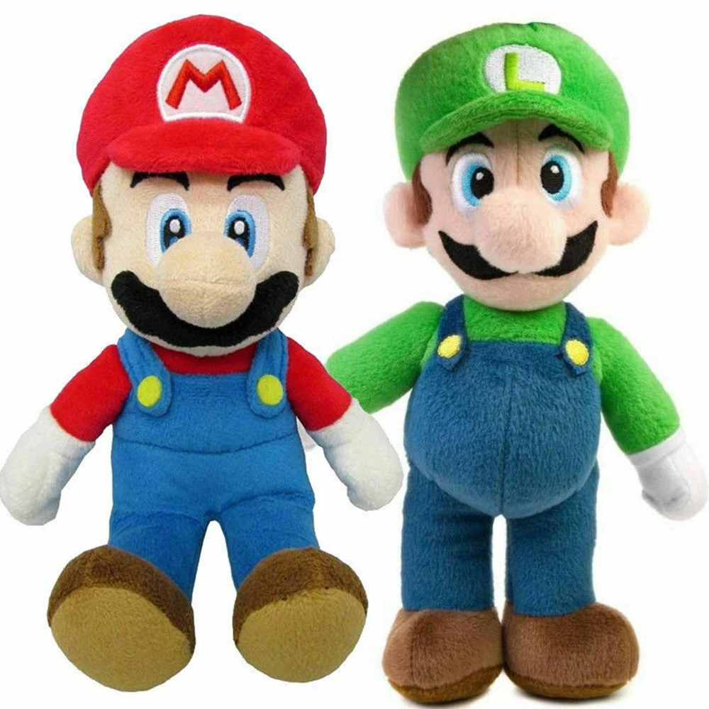 2PCS Super Mario Bros Plush Doll Mario Luigi Toy Soft Stuffed Animal Dolls Toys Kids Children Birthday Christmas Gift
2PCS Super Mario Bros Plush Doll Mario Luigi Toy Soft Stuffed Animal Dolls Toys Kids Children Birthday Christmas Gift