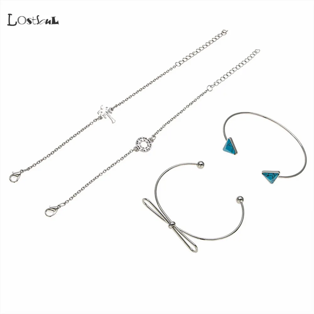 LOSTSOUL Geometric Triangle Jewelry Women's High-Grade Imitation Gold Jewelry Fashion Simple Temperament Bow Bracelet
LOSTSOUL Geometric Triangle Jewelry Women's High-Grade Imitation Gold Jewelry Fashion Simple Temperament Bow Bracelet