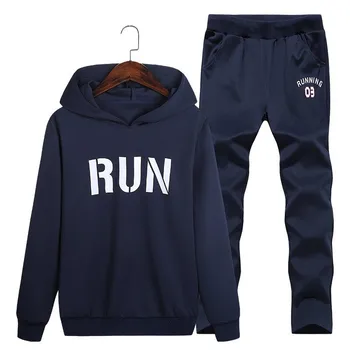 2 Pieces Set Long Sleeved Mens Hoodies Printed Sports Suit Winter Autumn Youth Jacket Men's Hoodie Sportswear Suit Black Color
2 Pieces Set Long Sleeved Mens Hoodies Printed Sports Suit Winter Autumn Youth Jacket Men's Hoodie Sportswear Suit Black Color