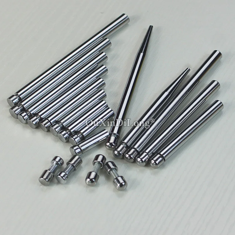 

500PCS Iron Nib Advertising Nails Screws Bolts Acrylic Display Billboard Glass Standoffs Pins Frame Stand for 4-8MM Board GF525