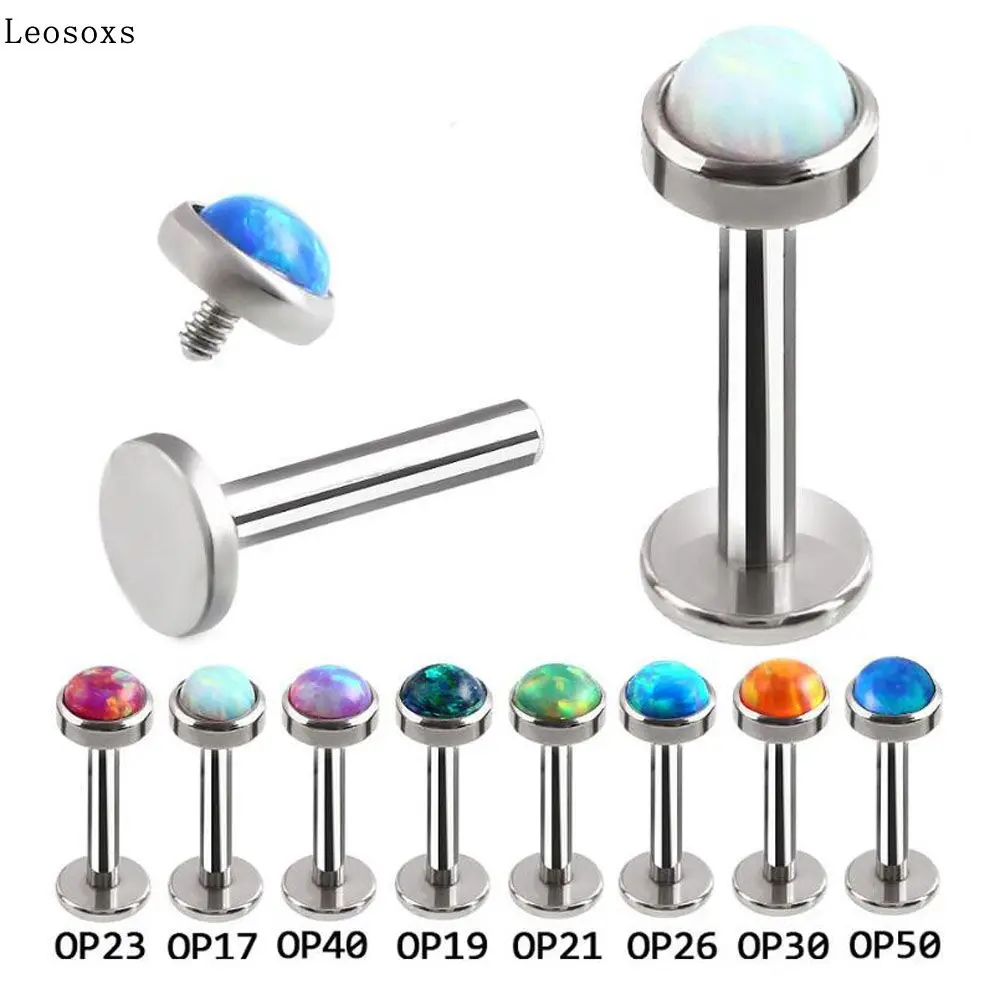 Leosoxs 2 piece Stud Earrings Lip Nails Internal Thread Stainless Steel Ear Bone Nails Piercing Popular Jewelry
Leosoxs 2 piece Stud Earrings Lip Nails Internal Thread Stainless Steel Ear Bone Nails Piercing Popular Jewelry