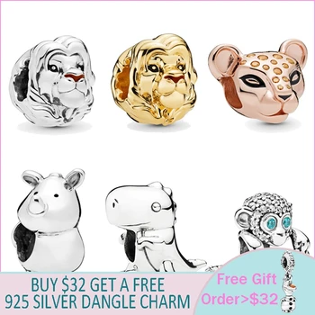 2020 New 925 Sterling Silver Beads The Lion King Princess Charms fit Original Brand Bracelets Women DIY Jewelry 
2020 New 925 Sterling Silver Beads The Lion King Princess Charms fit Original Brand Bracelets Women DIY Jewelry