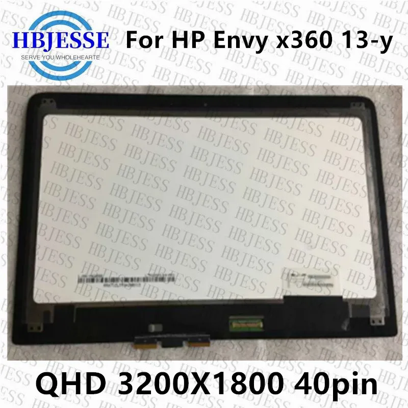 

Genuine 13.3" QHD LTN133YL06-H01 LTN133YL04-P01 LCD Touch Screen Display Assembly for HP Envy x360 13-y 13-y013CL 914608-001