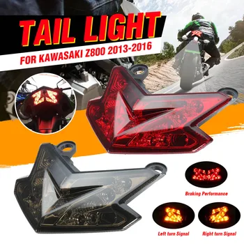 12V Rear Motorcycle Tail Light LED Brake Lamp Turn Signal License Integrated Light For Kawasaki Z800 2013 2014 2015 2016 ZX-6R
12V Rear Motorcycle Tail Light LED Brake Lamp Turn Signal License Integrated Light For Kawasaki Z800 2013 2014 2015 2016 ZX-6R